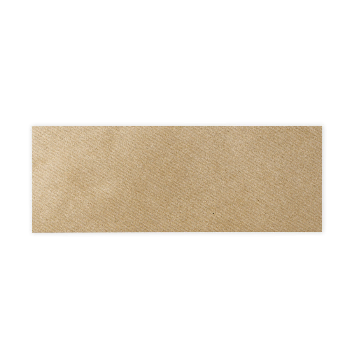 80x215mm Rjava rebrasta kvadratna V loputa gumirana 100gsm kuverte