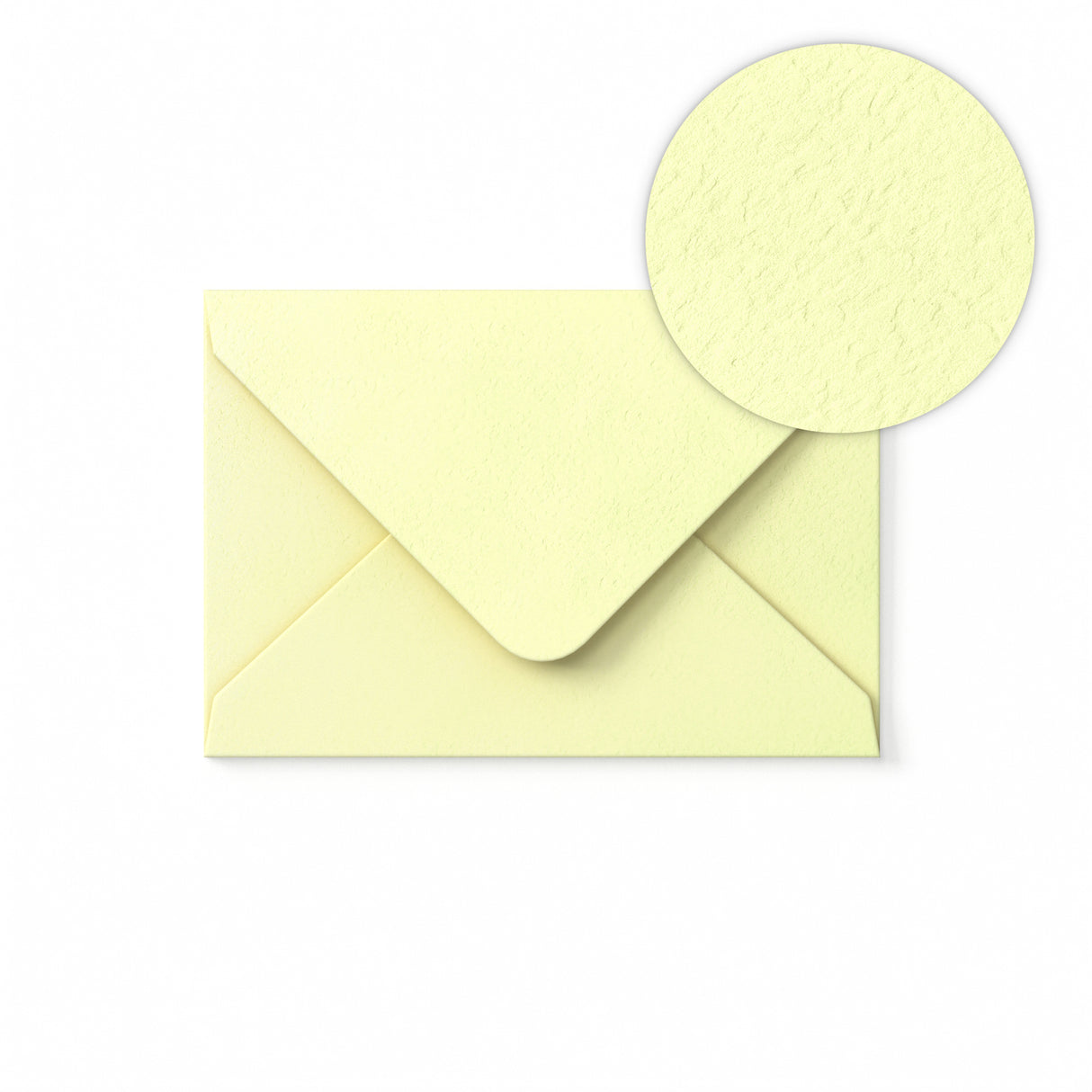 Slonokoščena kuverta s kladnim vzorcem 65x94 mm