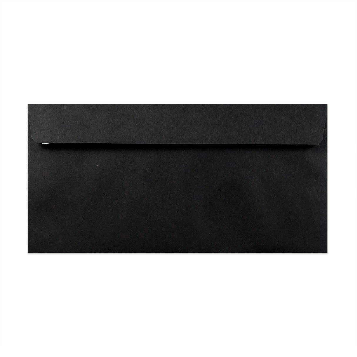 110x220mm DL črno okno denarnice 39x93mm 22up 19lhs lupina in tesnjenje 120gsm ovojnice