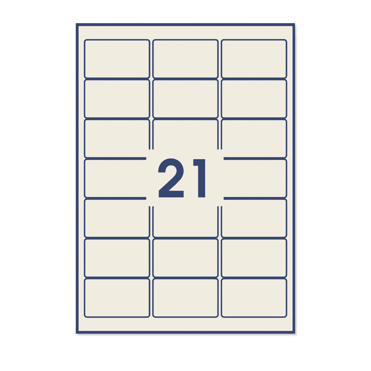 Pravokotne samolepilne etikete