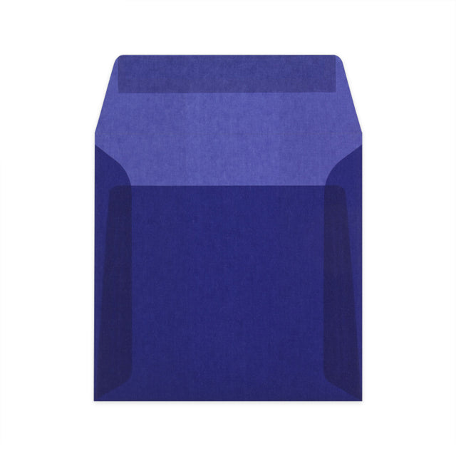 Translucent Envelopes Dark Blue 160 x 160 mm