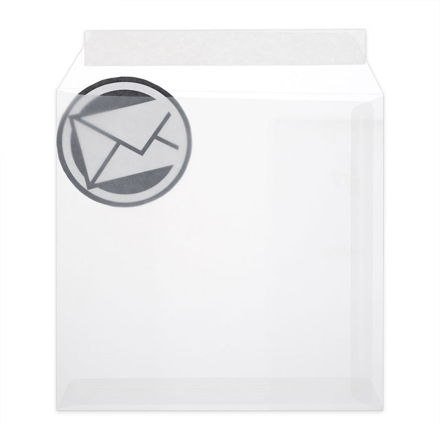 Translucent Envelopes Clear 220 x 220 mm