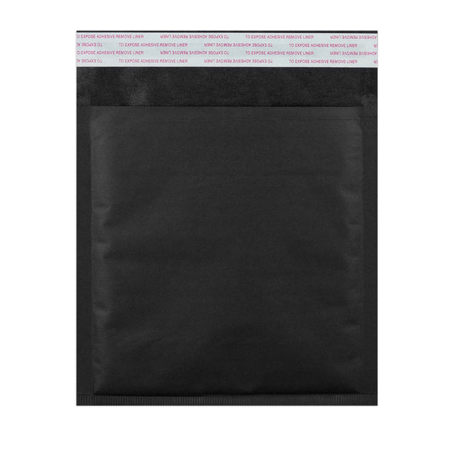 Coloured Kraft Paper Bubble Bag Mailers Black 230 x 230 mm