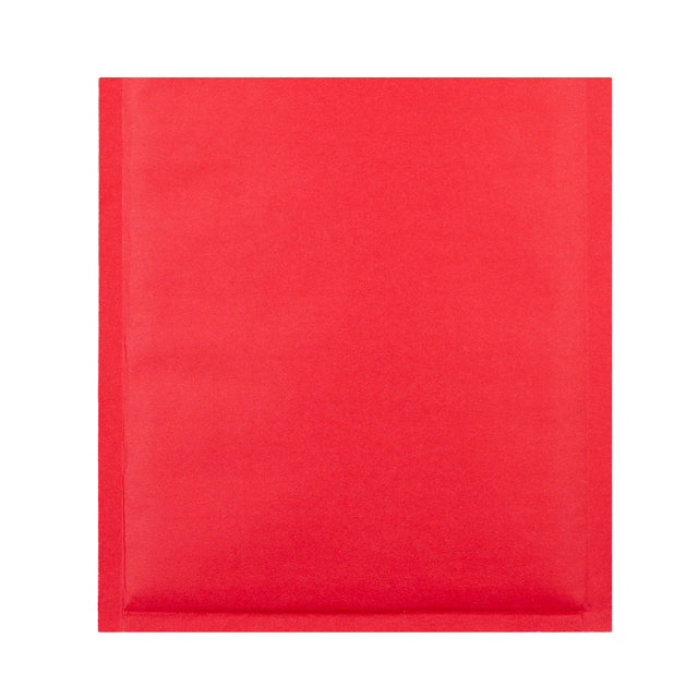 Coloured Kraft Paper Bubble Bag Mailers Red 230 x 230 mm