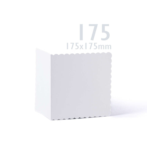 White Scalloped Cards & Envelopes Pack