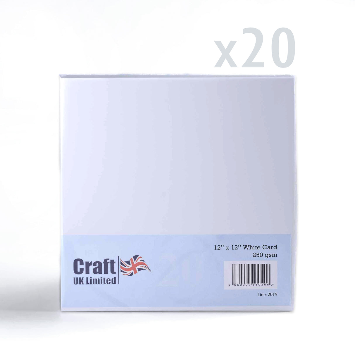 300x300 Bela Premier kartica 250 g/m² paket