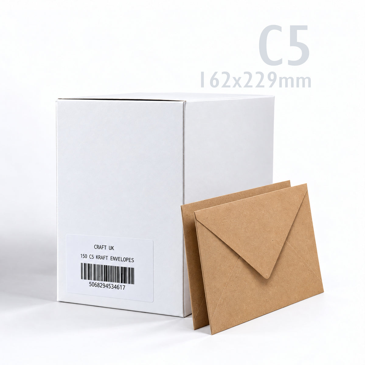 Kraft Kuverte 110 g/m² paket 150 kosov