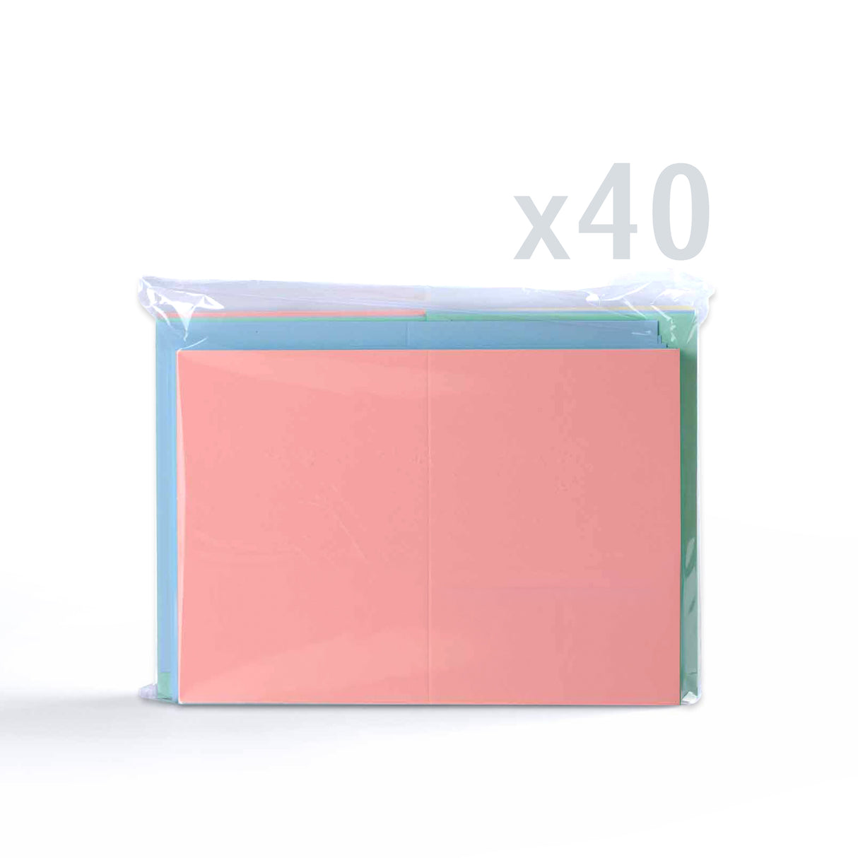 Mešanica pastelnih kartic 225 g/m² in kuverte 100 g/m²