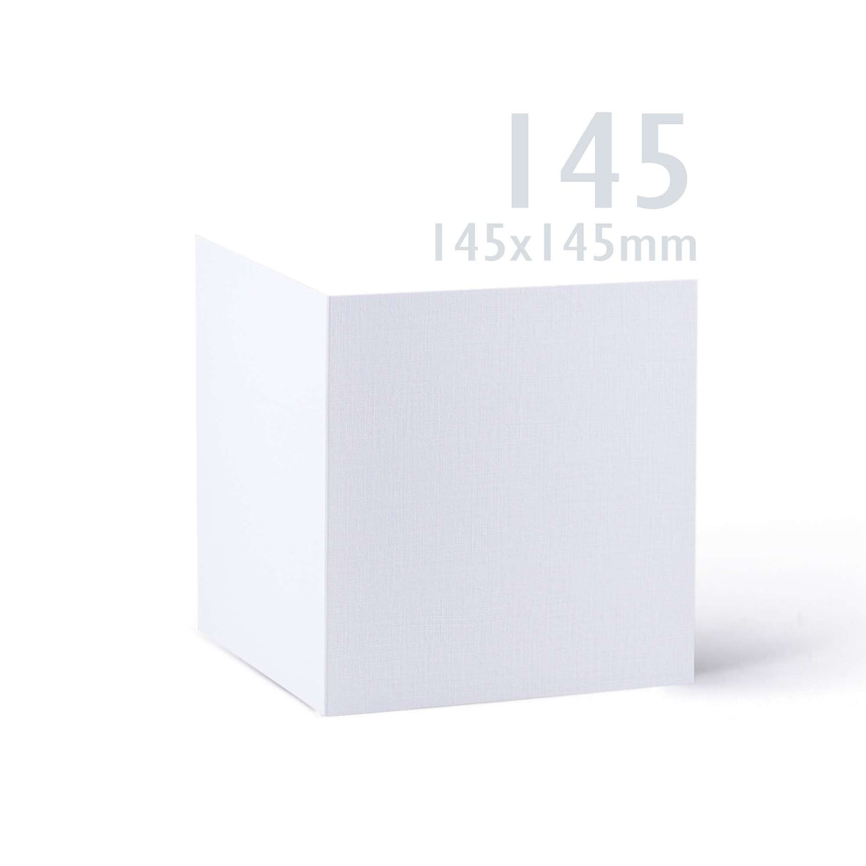 Kartice in ovojnice z laneno teksturo – pakiranje