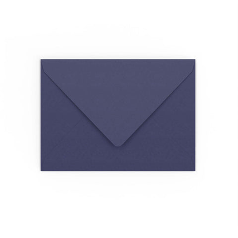 Dark Blue Gummed V-Flap Envelope (133 x 184mm)