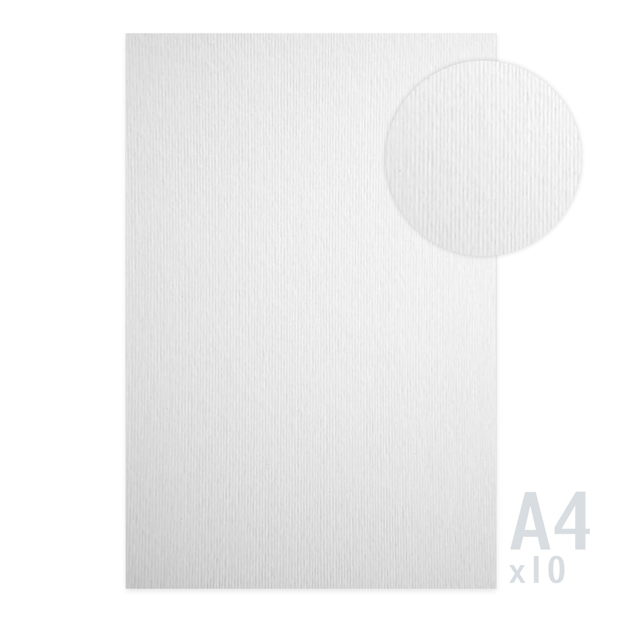 Papir s platneno teksturo 215g/m² - 10 A4 listov