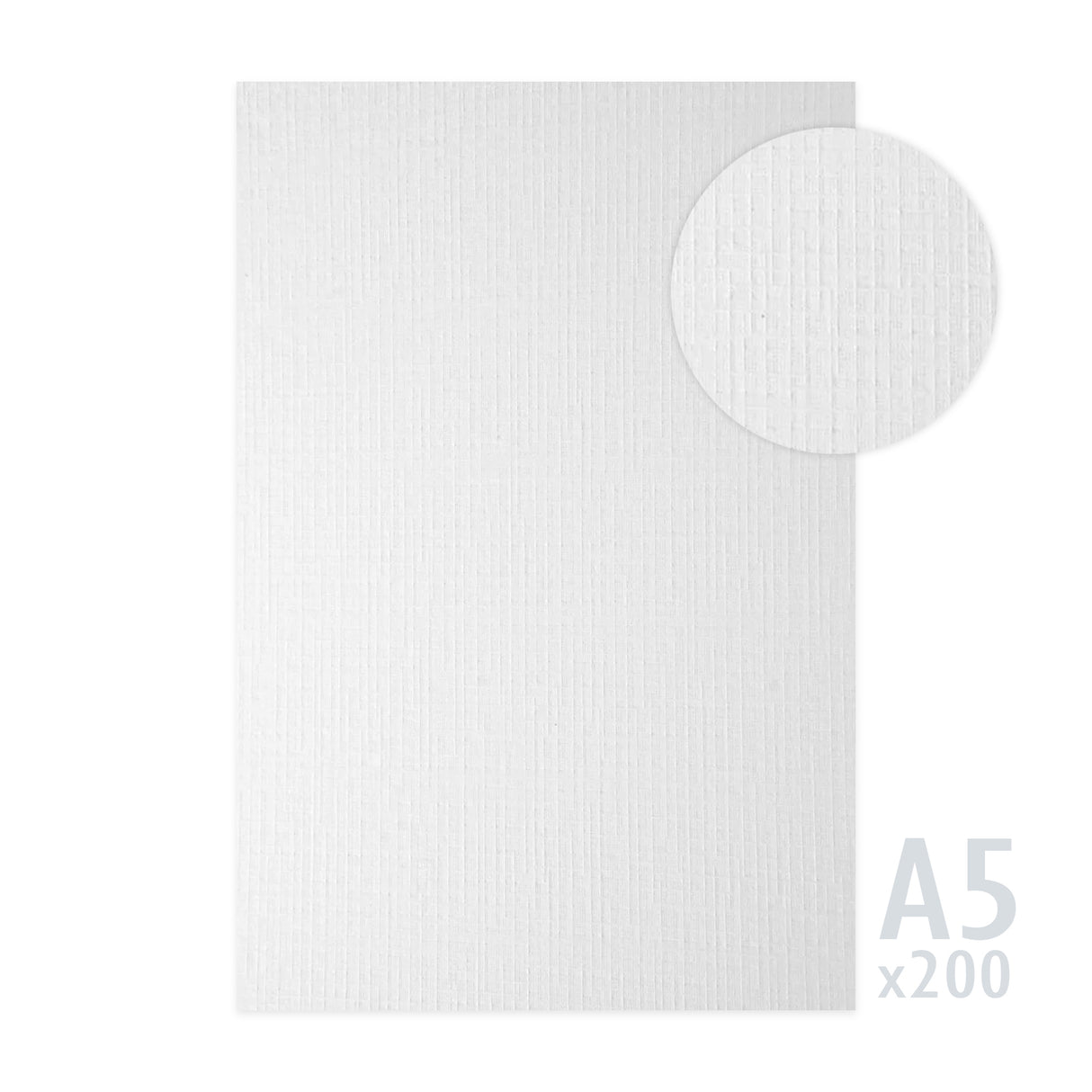 Bel papir z rebrasto teksturo 185g/m²