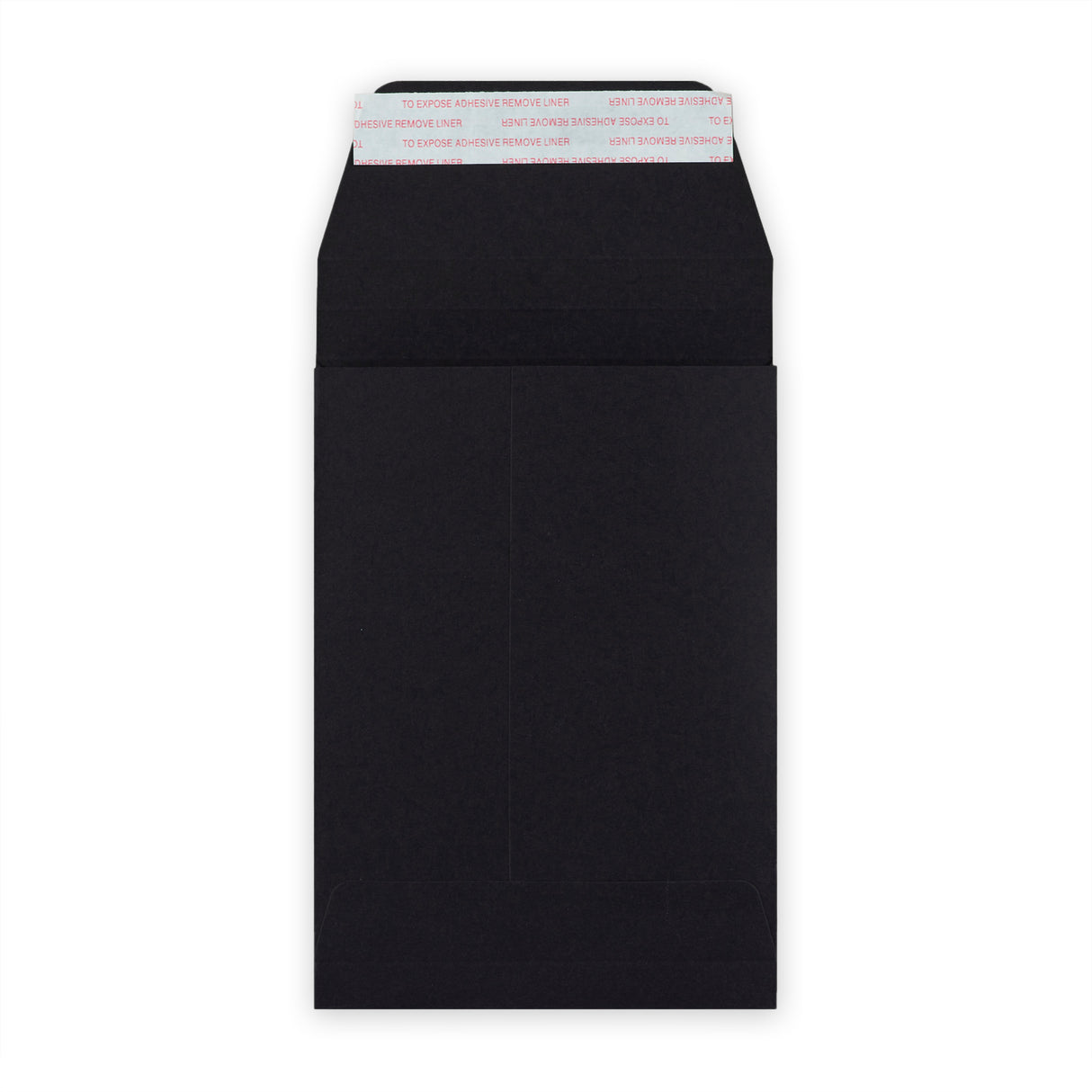 162x114x25 Black Post Marque lahek Gusset 180gsm Ovojnice za lupine in tesnila