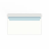 110x220mm DL Bela denarnica Peel &amp; Seal 100gsm Neprozorni notranji &scaron;ivi Tkane ovojnice