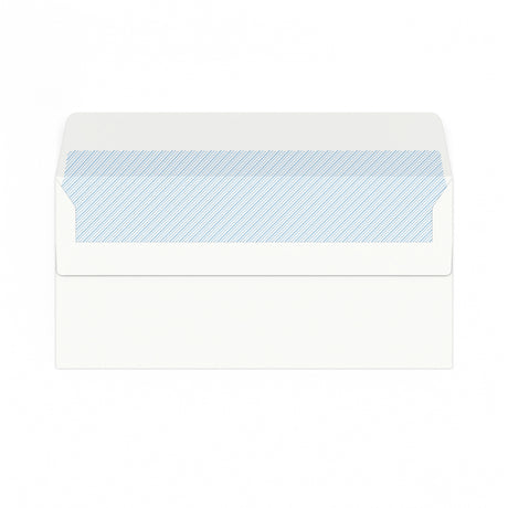 DL Bela ovojnica z notranjim tiskom 100GSM (110 x 220mm)