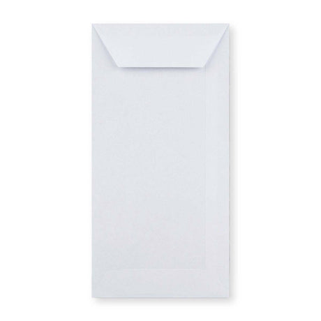 220x110mm DL White Pocket Gummed 90gsm Opaque Wove Envelopes