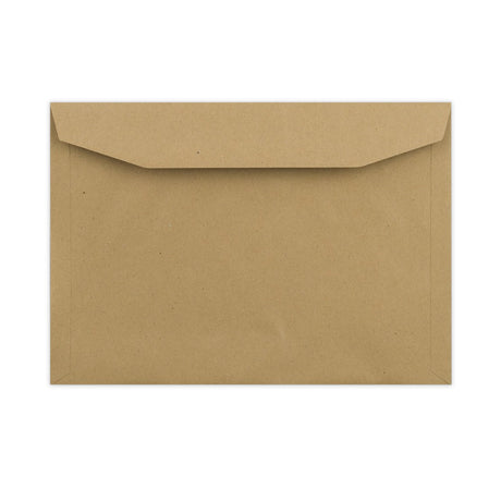 162x229mm C5 Manila denarnica gumirano navadna 80gsm tkane kuverte