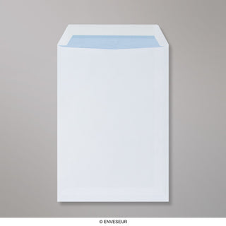 229x162 Bela C5 žepna gumirana navadna 90gsm tkane kuverte