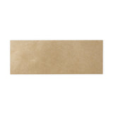 80x215mm Rjava rebrasta kvadratna V loputa gumirana 100gsm kuverte