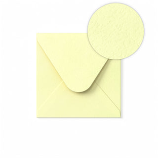 Slonokoščena kuverta s kladnim vzorcem 110 x 110 mm