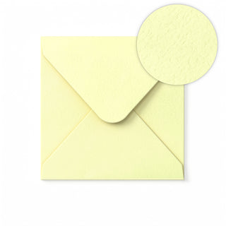 Slonokoščena kuverta s kladnim vzorcem 155x155 mm