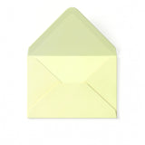 Slonokoščena kuverta s kladnim vzorcem 65x94 mm