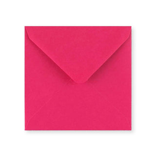 130x130mm FUSCHIA PINK SQUARE GUMMED PLAIN 100GSM