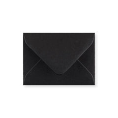70x100mm BLACK WALLET GUMMED PLAIN 100GSM WOVE