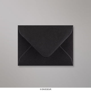 70x100mm BLACK WALLET GUMMED PLAIN 100GSM WOVE