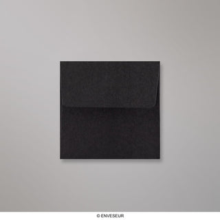 80x80mm črna kvadratna lupina in tesnilo 120gsm ovojnice