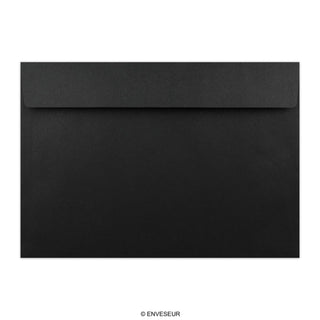 229x324mm C4 črna denarnica olupimo in zapremo 120gsm ovojnice