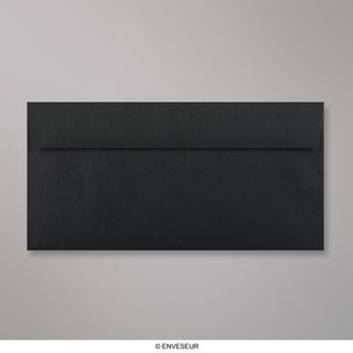 110x220mm DL črna denarnica Peel & Seal 120gsm kuverte