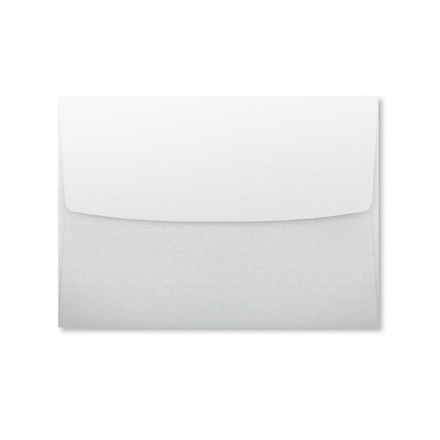 Tuck Flap Envelopes Silver Pearlescent 130 x 180 mm