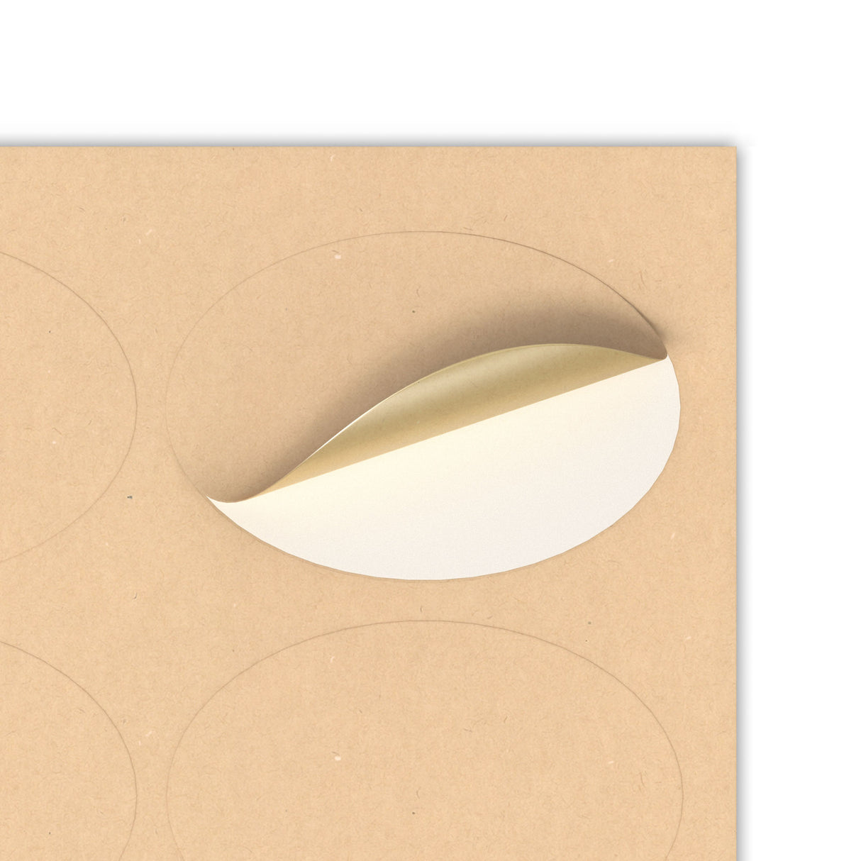 Ovalne samolepilne etikete