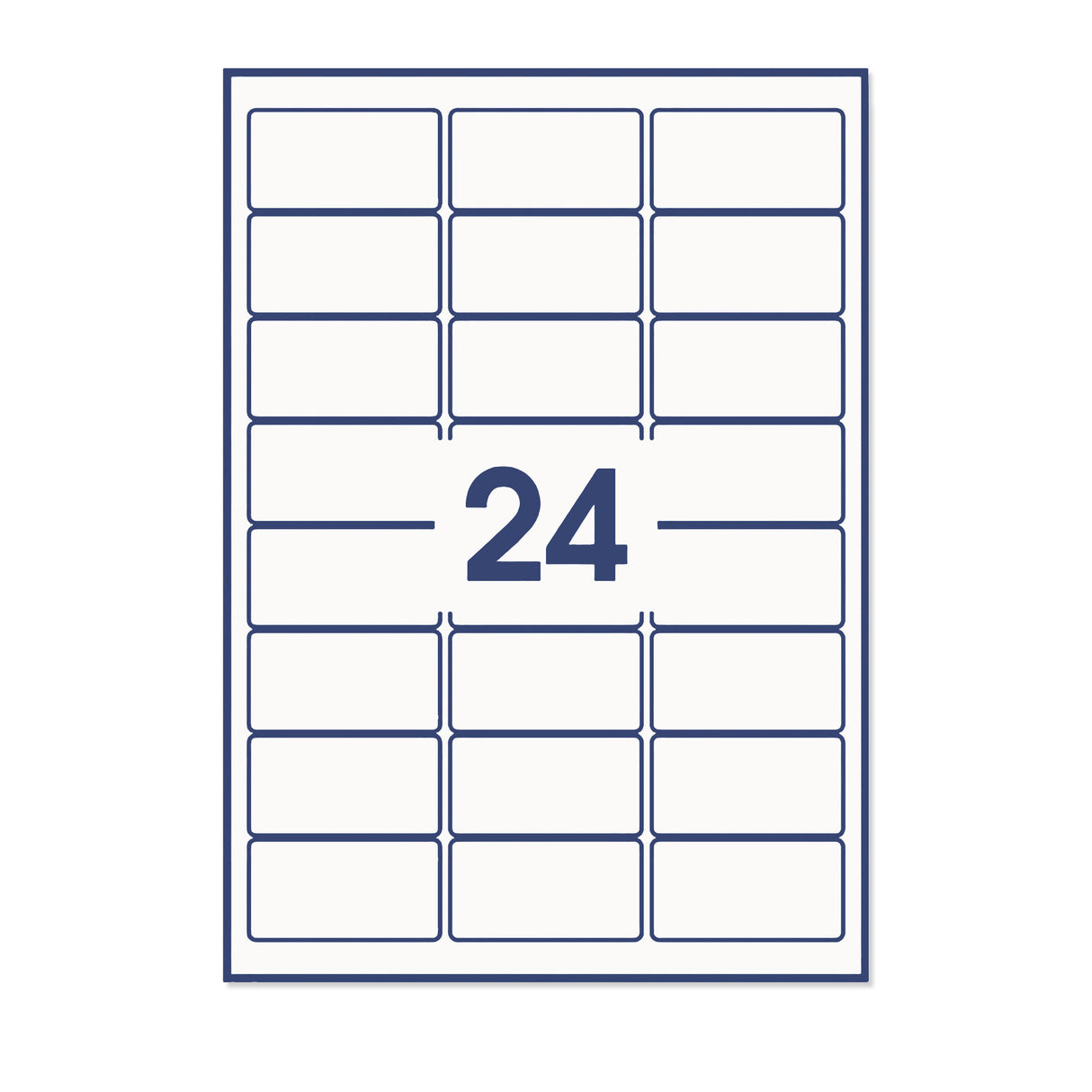 Pravokotne samolepilne etikete