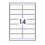 Pravokotne samolepilne etikete