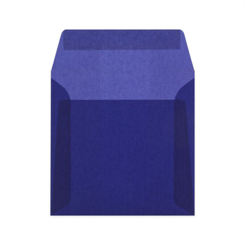 Translucent Envelopes Dark Blue 160 x 160 mm