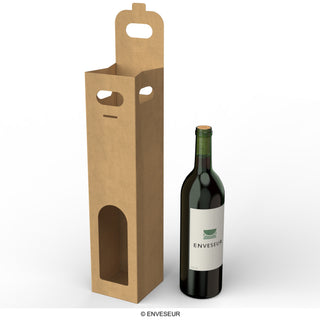 Kartonska škatla za vinske steklenice 75 cl.