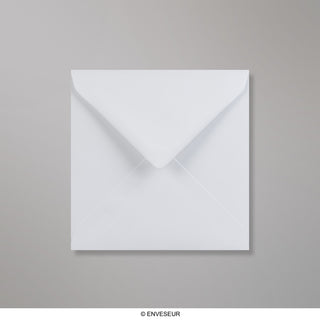 Bela 130mm kvadratna ovojnica 120gsm