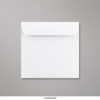 Bela 155mm kvadratna lupina in pečatne ovojnice 120gsm