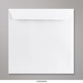 Bela 240mm kvadratna lupina in tesnilne ovojnice 120gsm