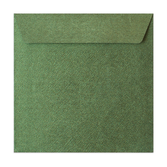 Textured Envelopes Forest Green 155 x 155 mm