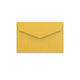 V-Flap Peel and Seal Envelopes Gold 62 x 94 mm