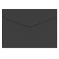 V-Flap Peel and Seal Envelopes Black 162 x 229 mm (C5)