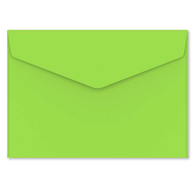 V-Flap Peel and Seal Envelopes Green 162 x 229 mm (C5)