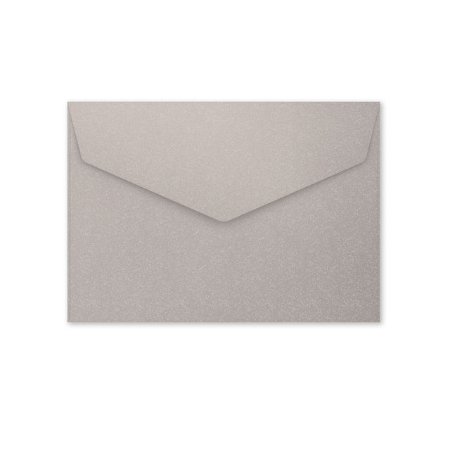 V-Flap Peel and Seal Envelopes Silver 114 x 162 mm (C6)
