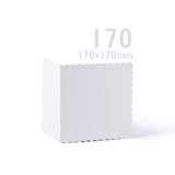 Bele kartice in ovojnice z valovitim robom – pakiranje