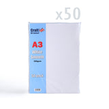 A3 Bela Kartica 300 g/m² paket 50 kosov