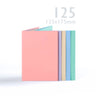 Mešanica pastelnih kartic 225 g/m² in kuverte 100 g/m²