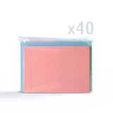 Mešanica pastelnih kartic 225 g/m² in kuverte 100 g/m²